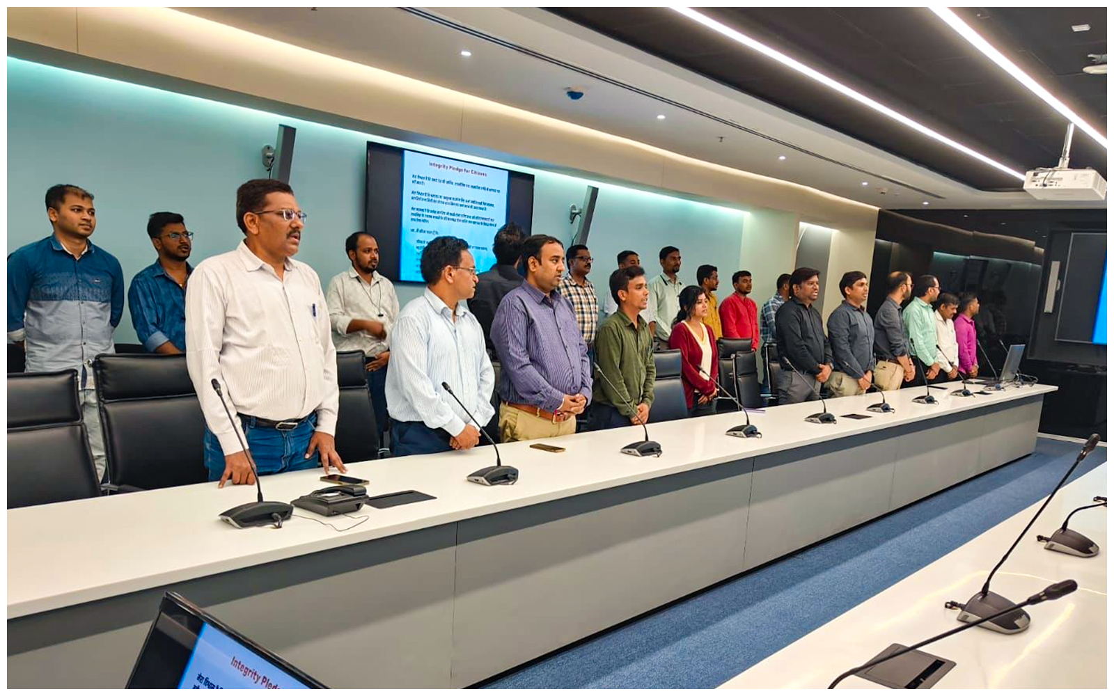 Pledge Taking Ceremony on the occasion of Vigilance Awareness Week 2024 at site office